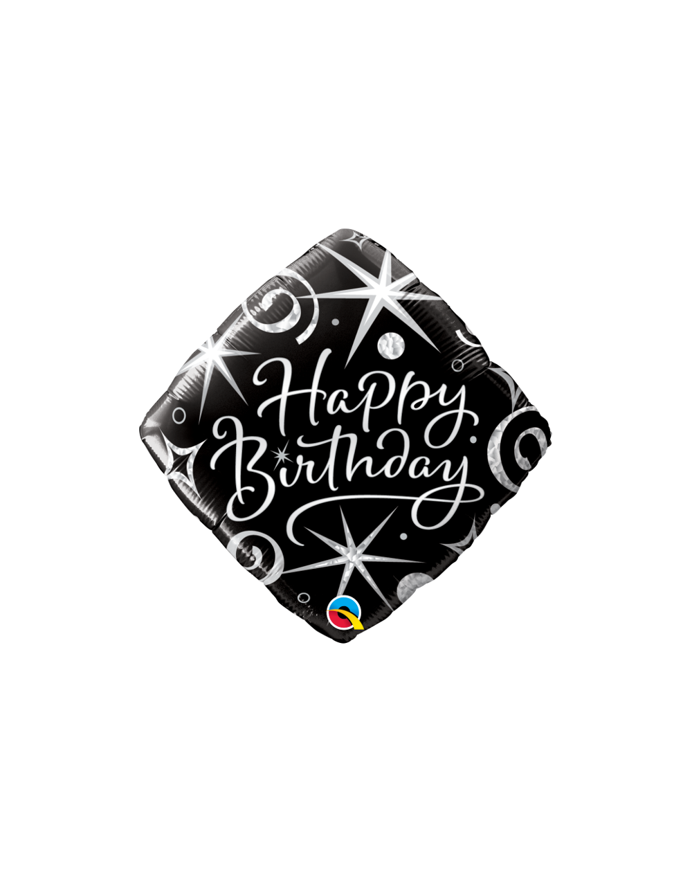 Geschenkballon Elegant Sparkles & Swirls 45cm