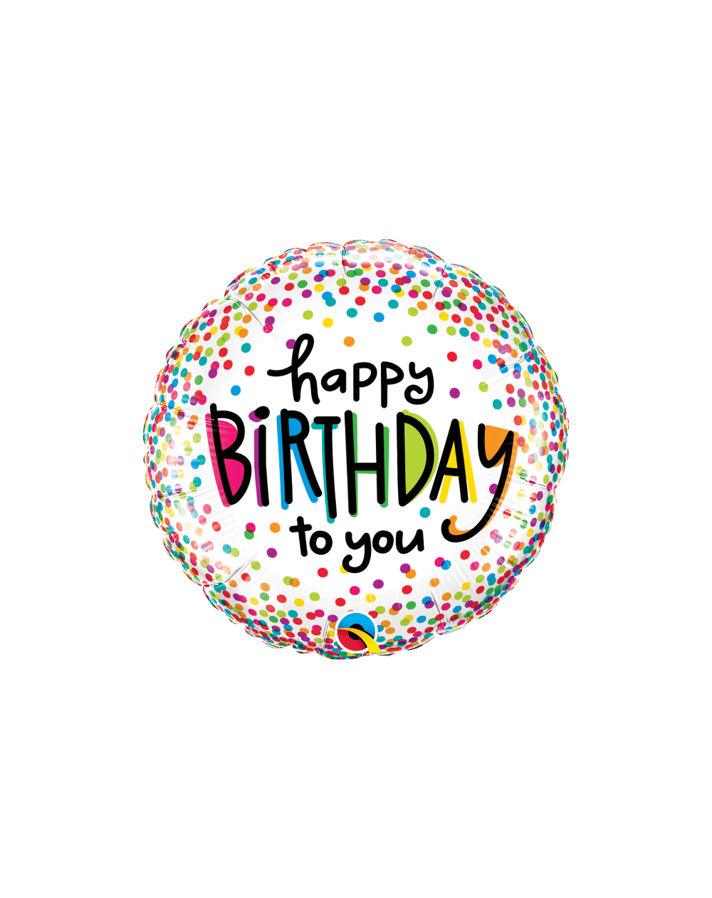 Geschenkballon Sprinkled Dots 45cm