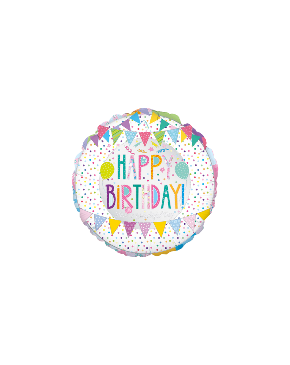 Geschenkballon Patchwork 45cm