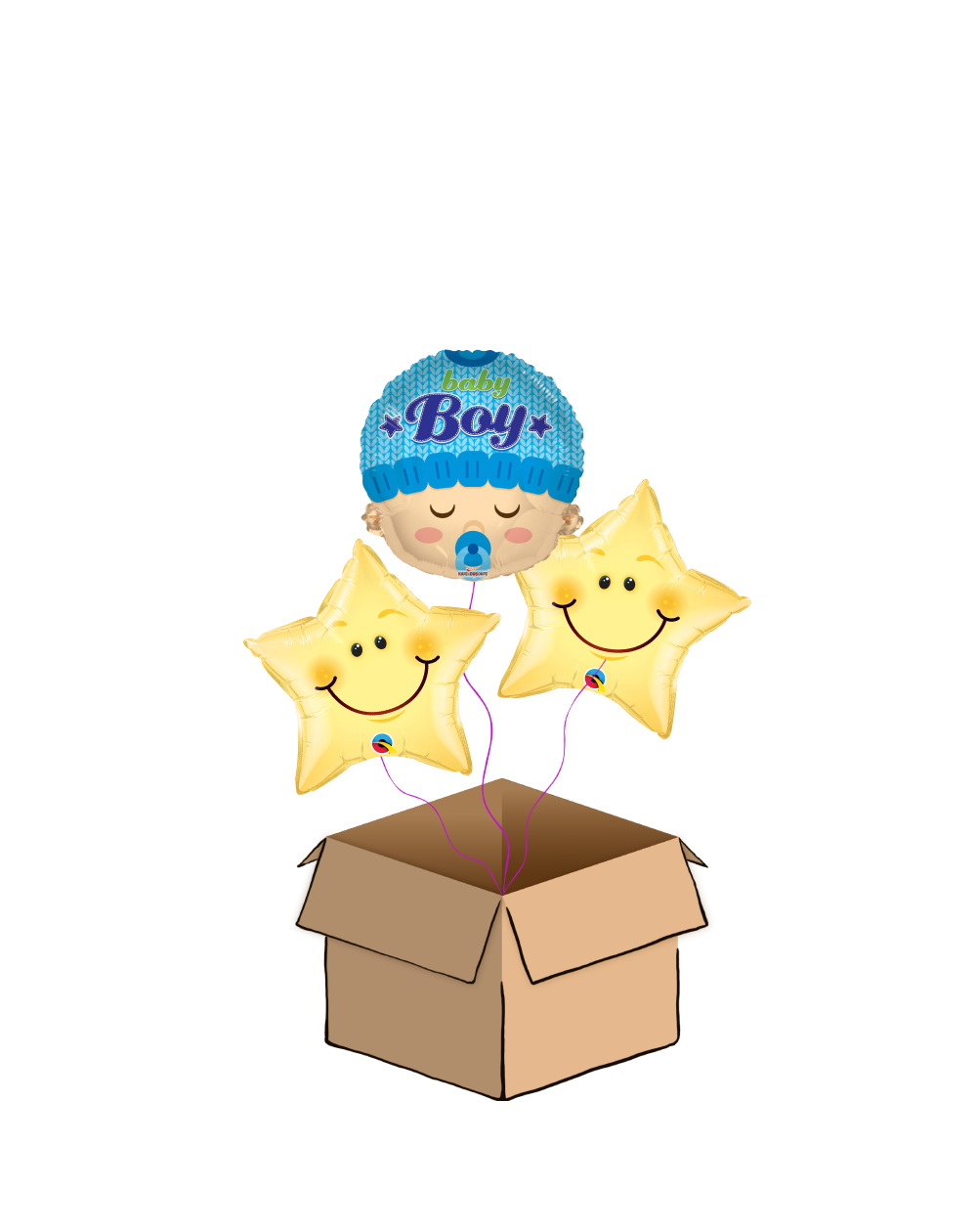 Ballon-Bouquet Star Boy