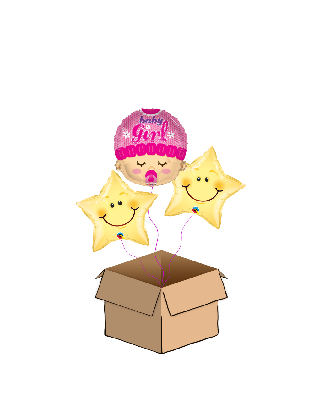 Ballon-Bouquet Star Girl