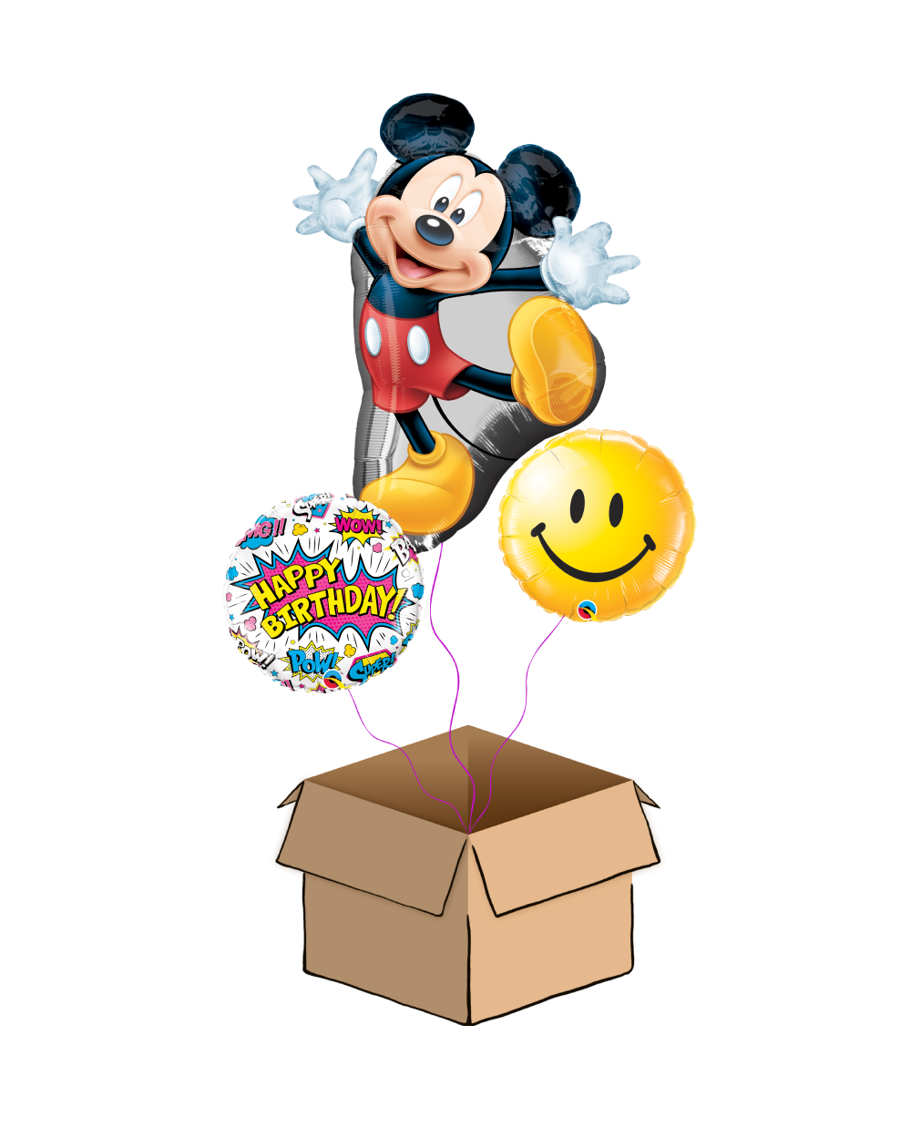 Ballon-Bouquet Mickey Birthday