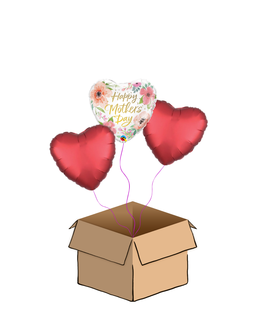 Ballon-Bouquet Muttertag