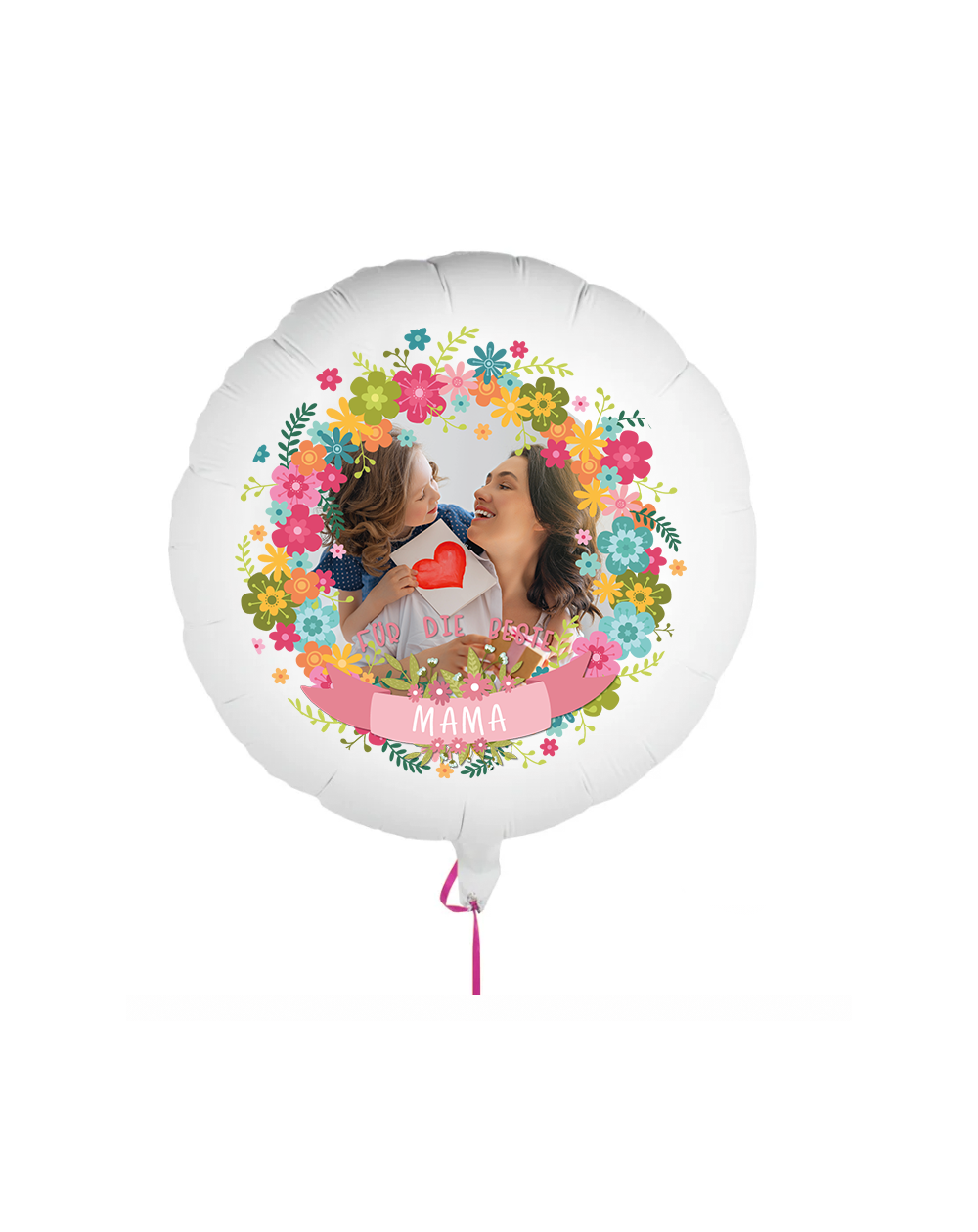 Fotoballon Für die beste Mama 60cm