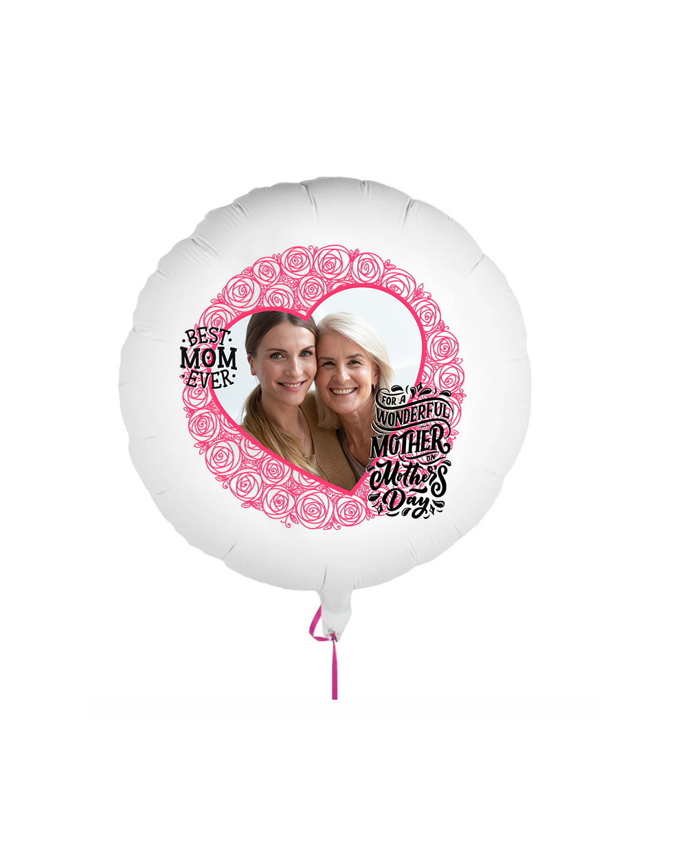 Fotoballon Best Mom Ever 60cm