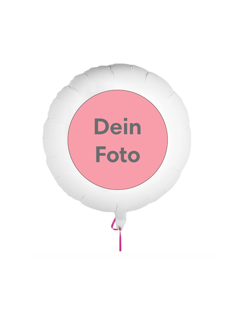 Fotoballon Neutral 60cm