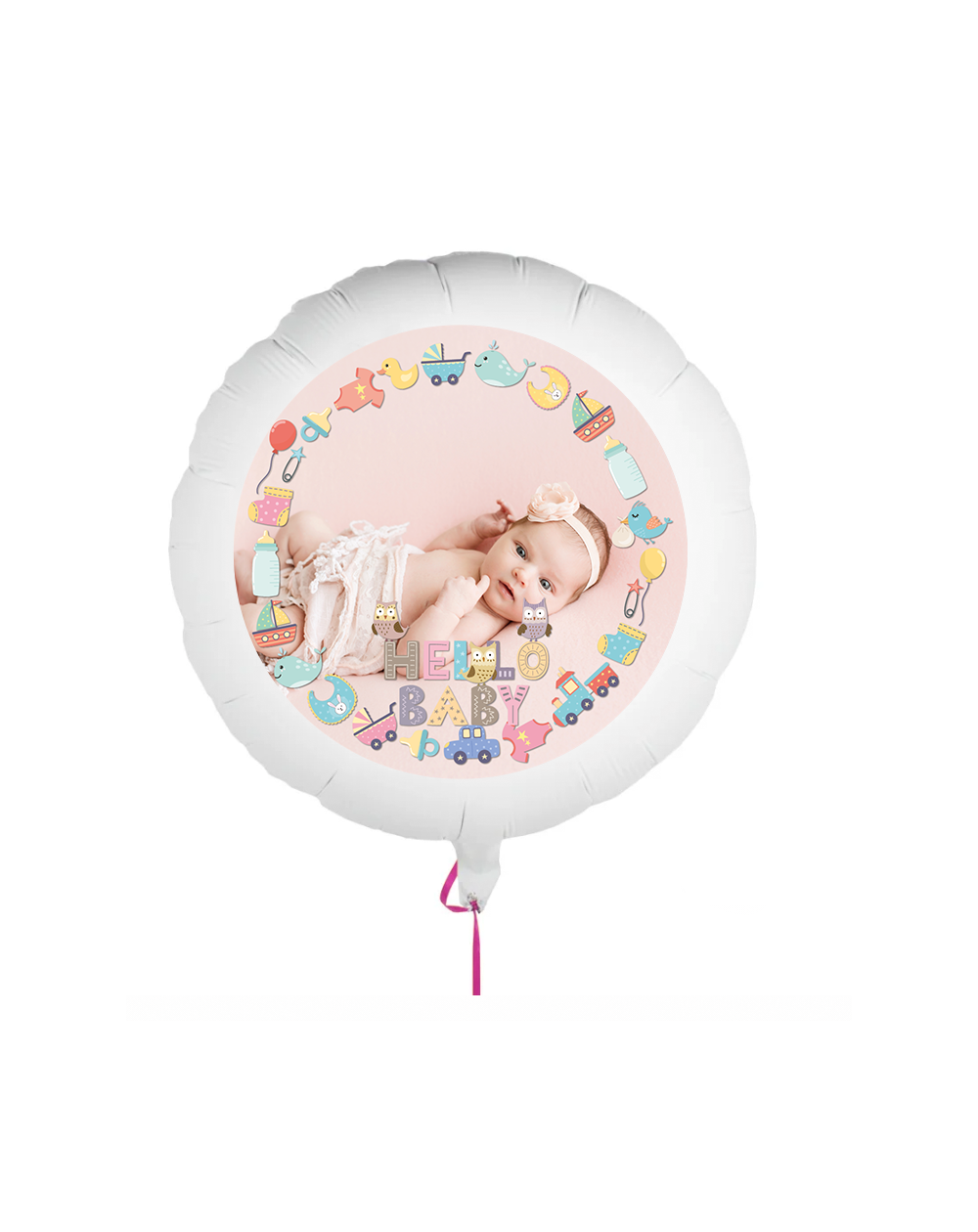 Fotoballon Hello Baby 60cm