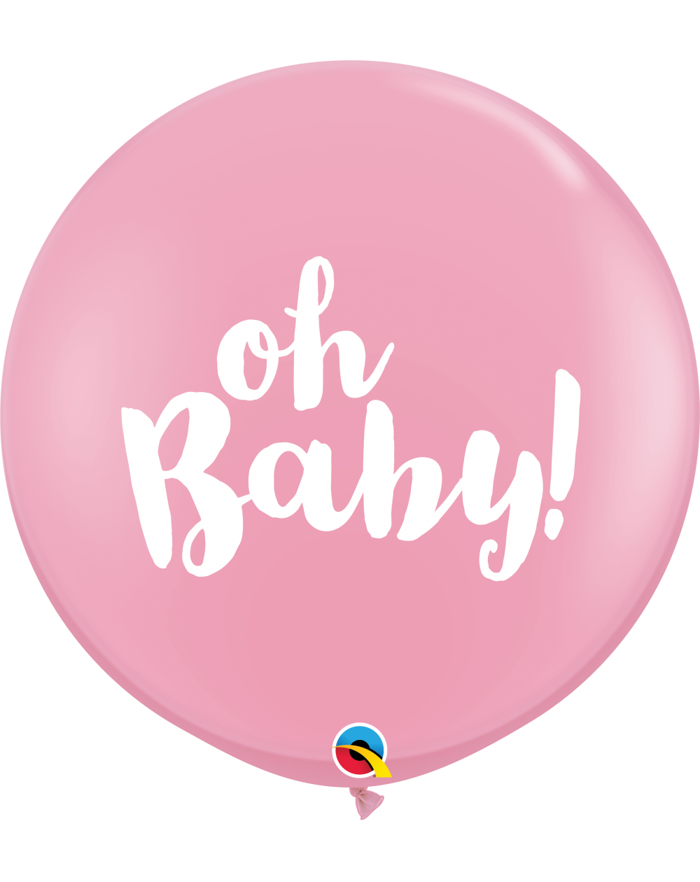 Riesenballon Oh Baby rosa 90cm