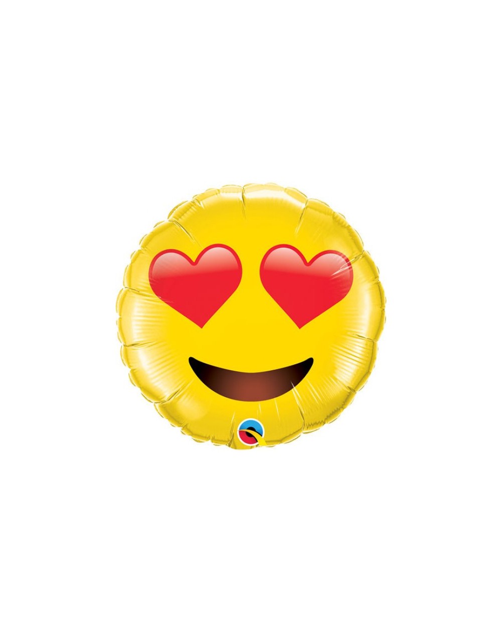 Geschenkballon Smiley Heart-Eyes 71cm