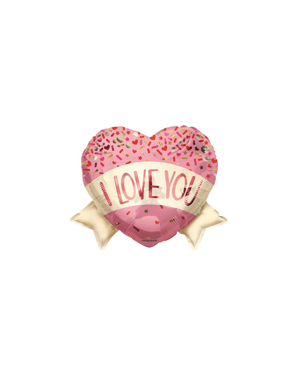 Geschenkballon I Love You Sprinkel 45cm