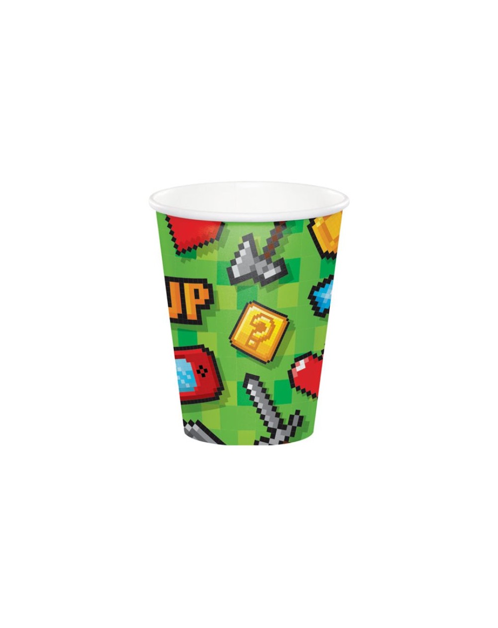 Partybecher Minecraft Game ON 8 Stk.
