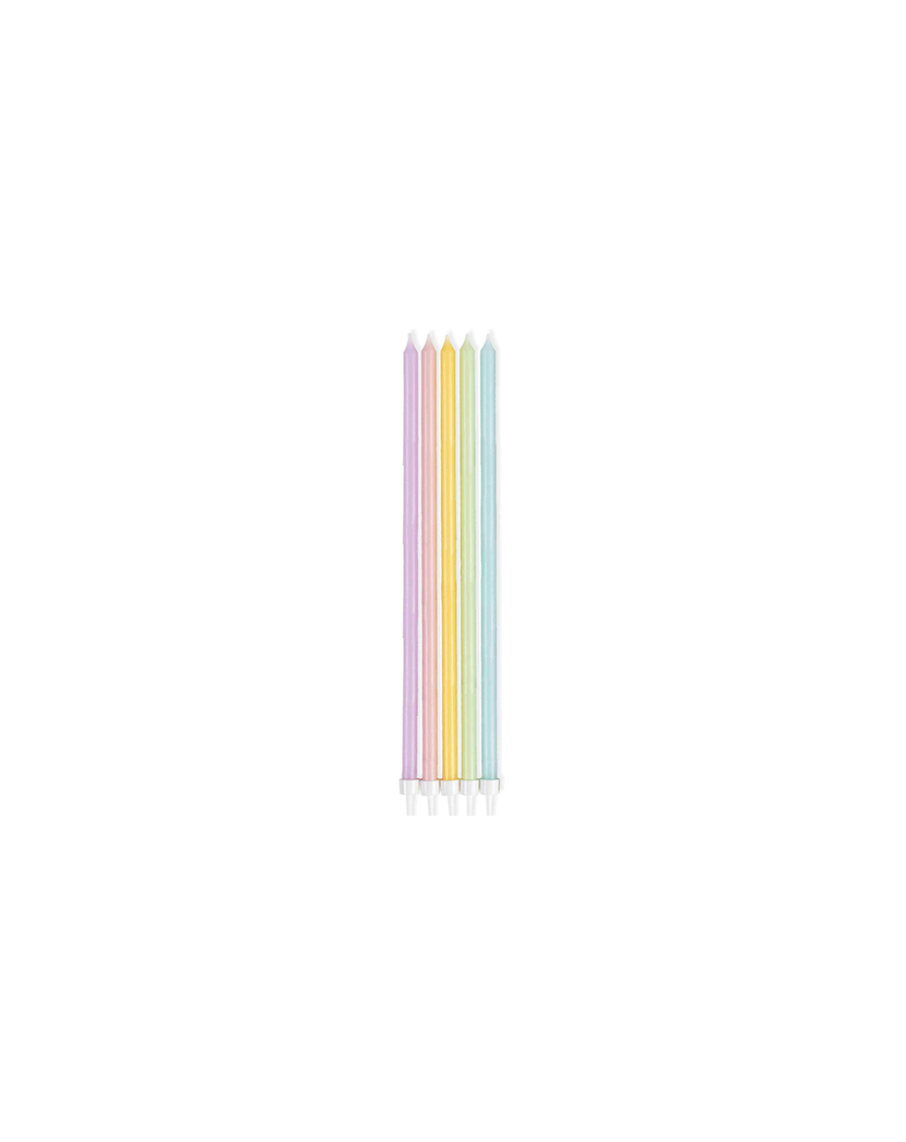 Geburtstagskerzen Pastell Mix