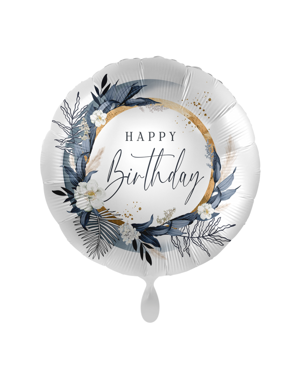Geschenkballon Happy Birthday Boho 45cm