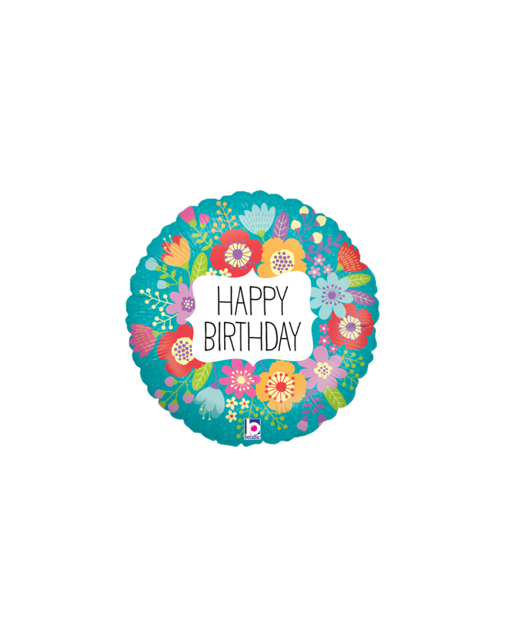 Geschenkballon Wildflowers 45cm