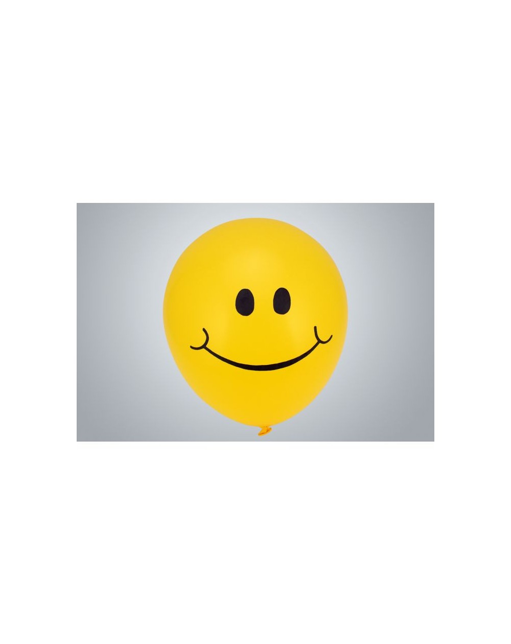 Riesenballon Smiley Face 55 cm gelb
