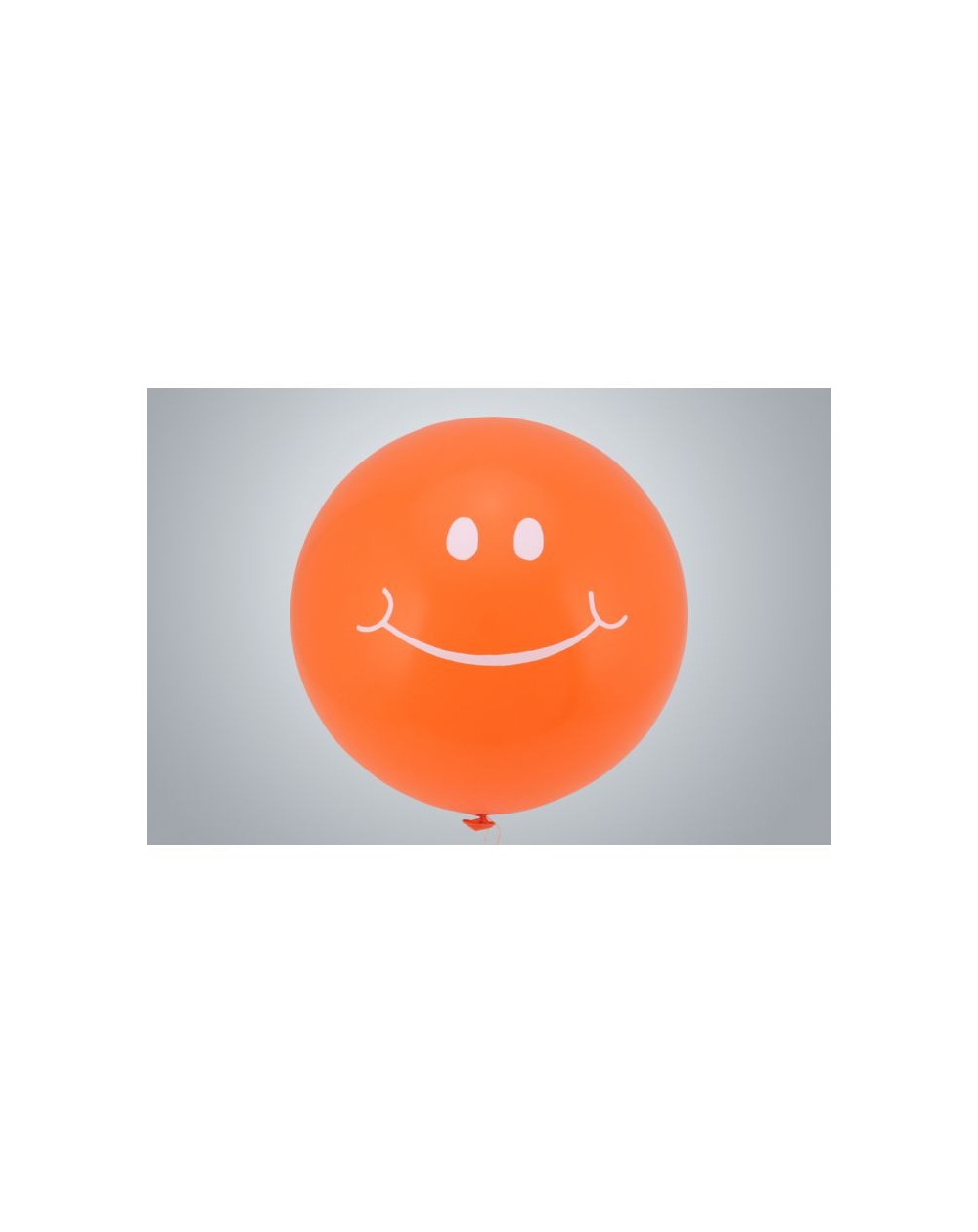 Riesenballon Smiley Face 75 cm orange