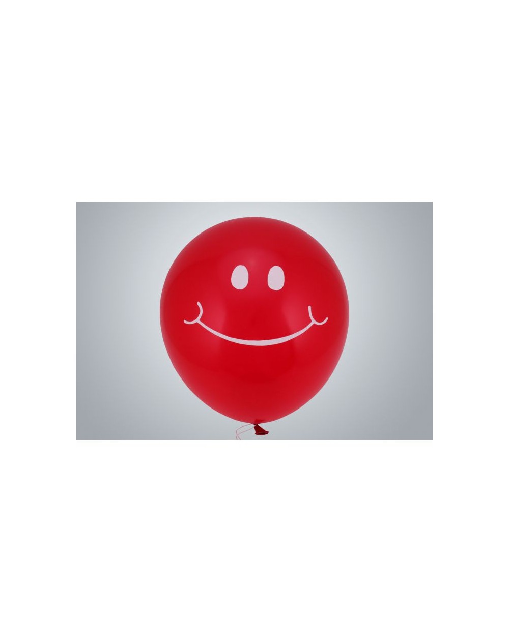 Riesenballon Smiley Face 55 cm rot