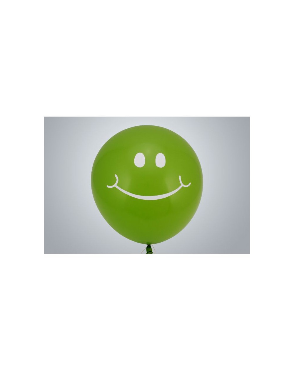 Riesenballon Smiley Face 55 cm grün