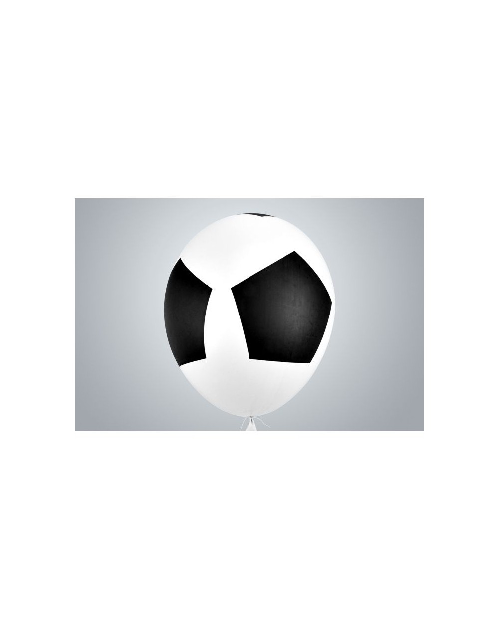 Riesenballon Fussball 55 cm blau