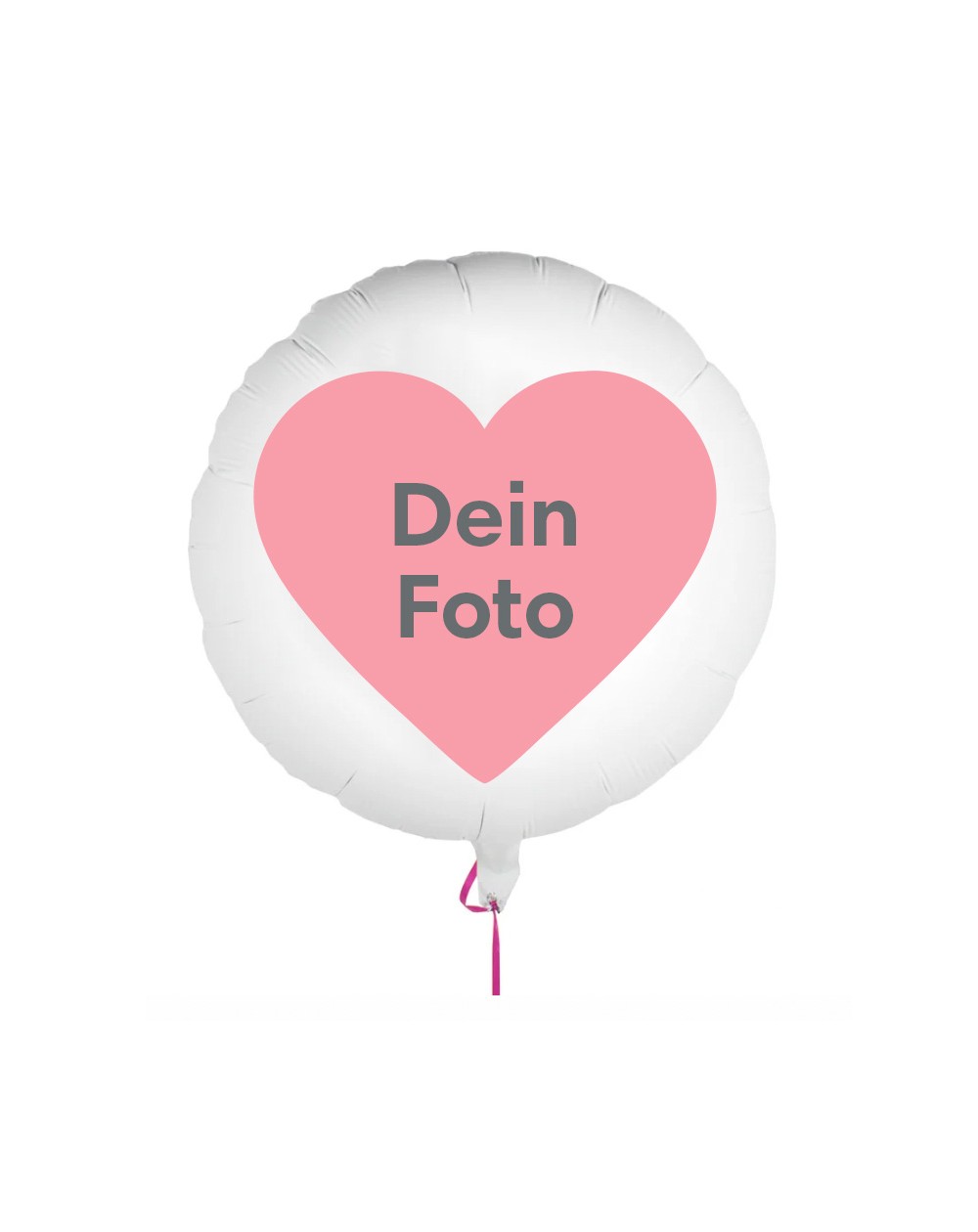Fotoballon Herz 60cm
