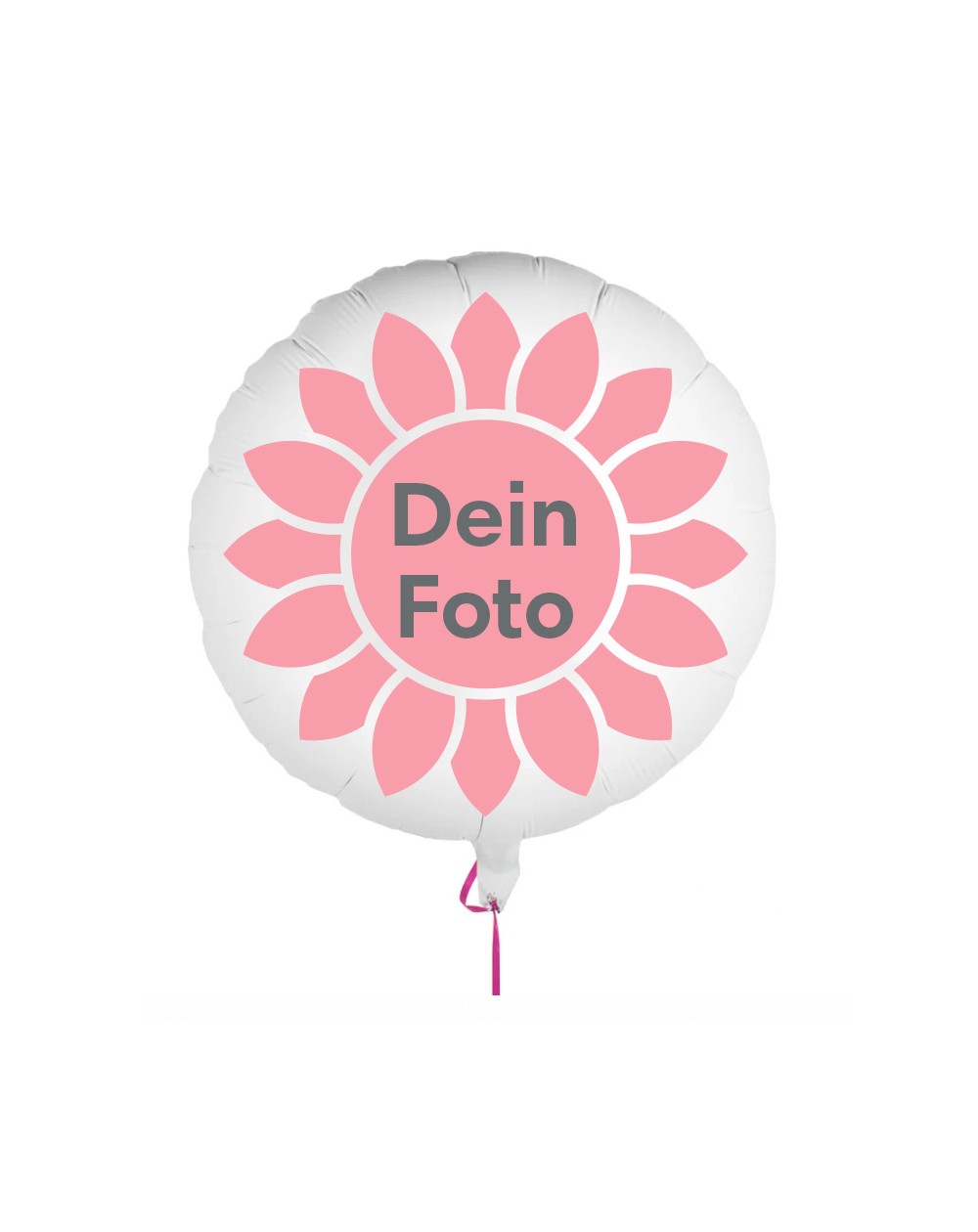 Fotoballon Sonnenblume 60cm