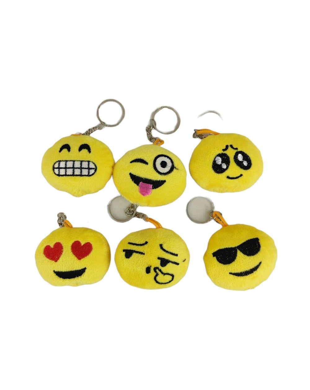 Plüsch Emojis Schlüsselanhänger