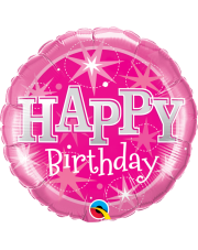 Geschenkballon Pink Sparkle 91cm