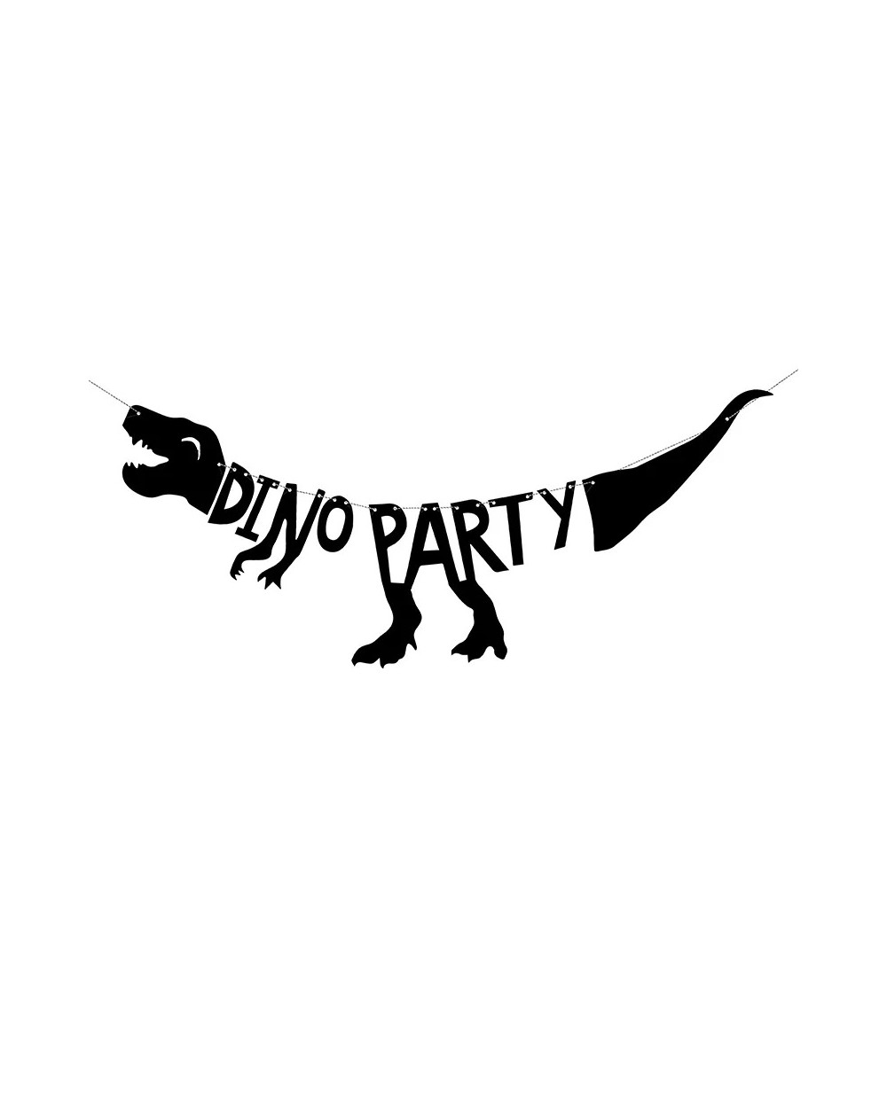 Dinosaurier Partykette