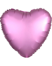 Geschenkballon Herz Satin 45cm