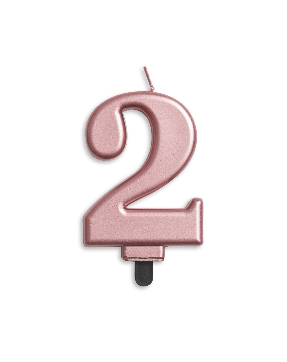 Tortenkerze ,,2,, rose gold