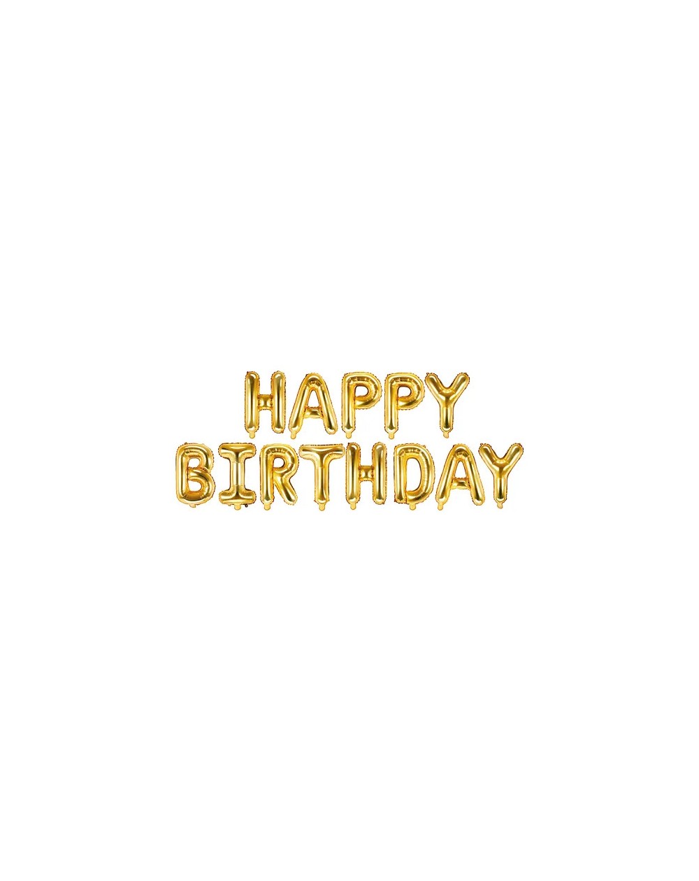 Happy Birthday Folienballons