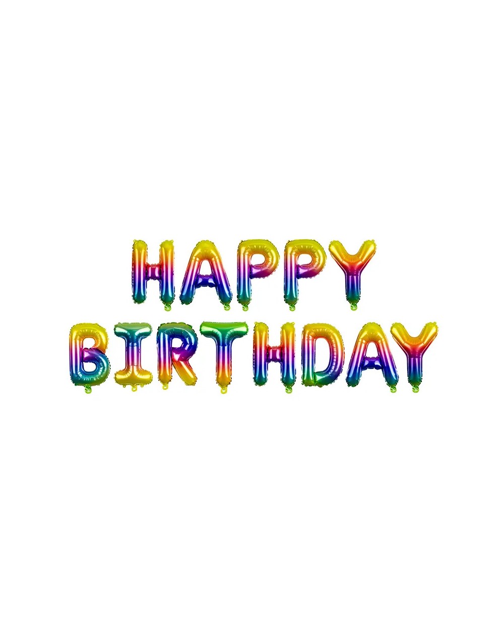 Happy Birthday Folienballons