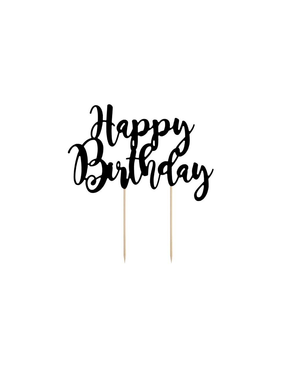Happy Birthday Cake Topper