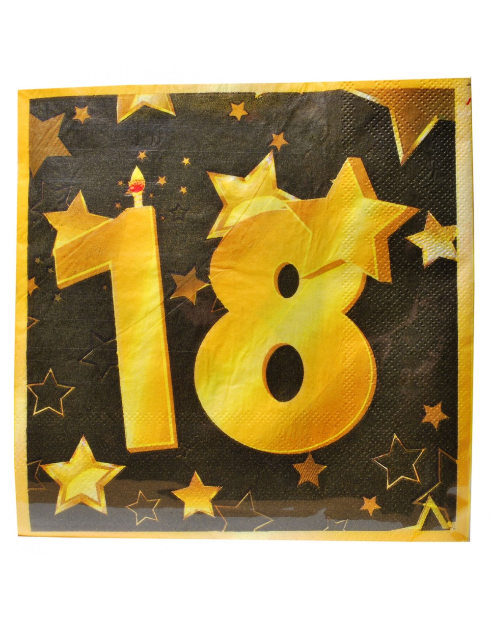 Servietten 18. Geburtstag