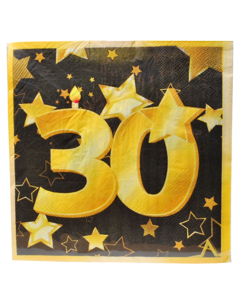 Servietten 30. Geburtstag
