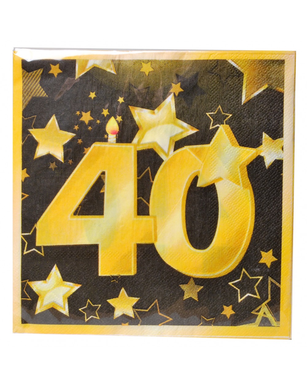 Servietten 40. Geburtstag
