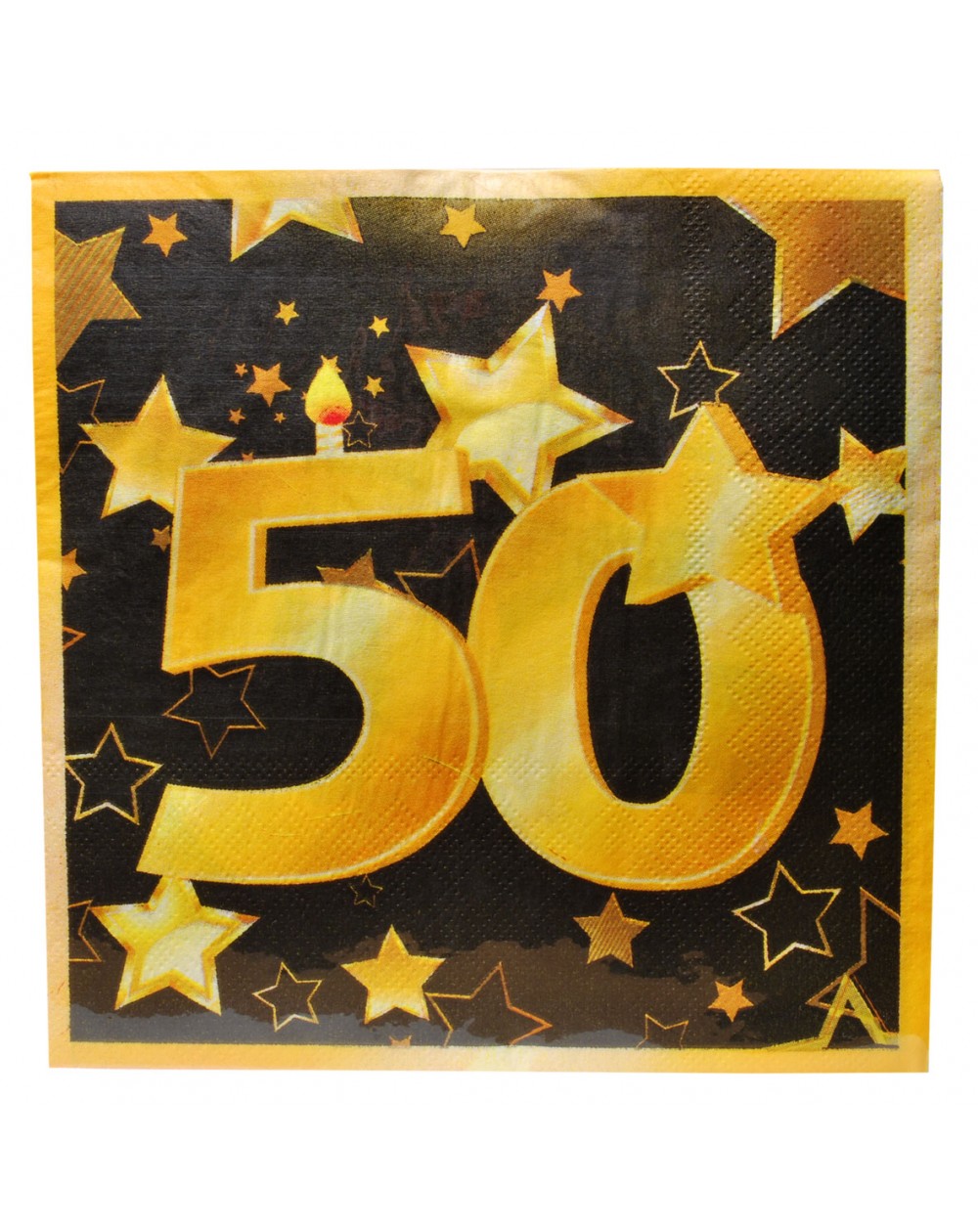 Servietten 50. Geburtstag