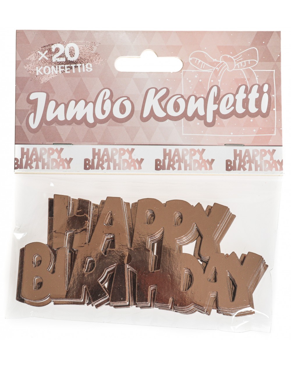 Jumbo Konfetti Happy Birthday