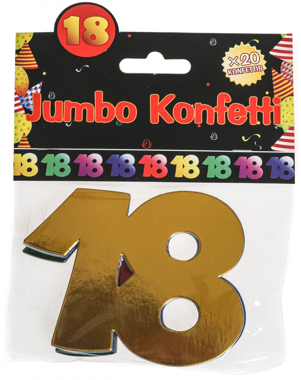 Jumbo Konfetti ,,18,,