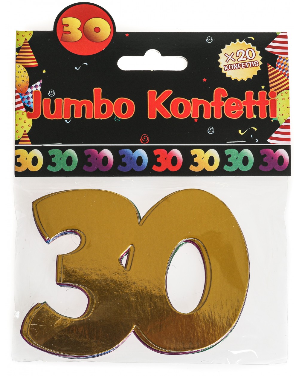Jumbo Konfetti ,,30,,