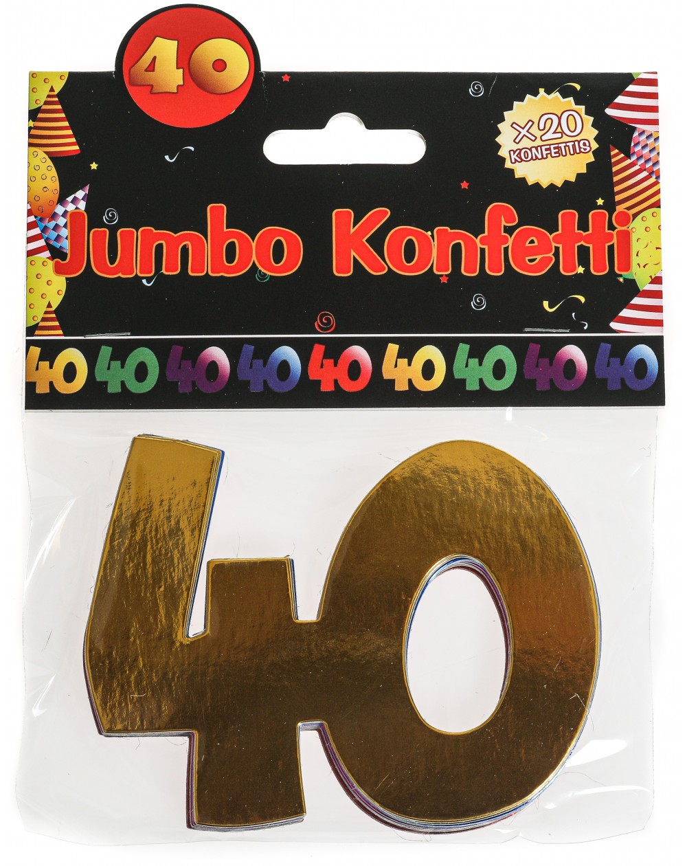 Jumbo Konfetti ,,40,,