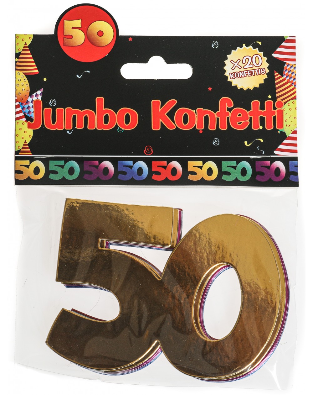 Jumbo Konfetti ,,50,,