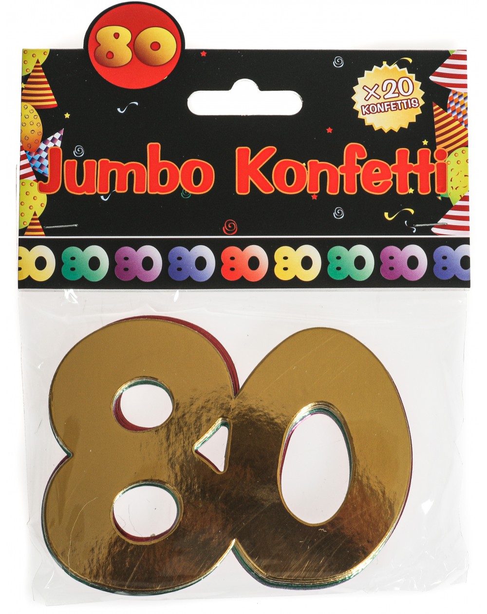 Jumbo Konfetti ,,80,,