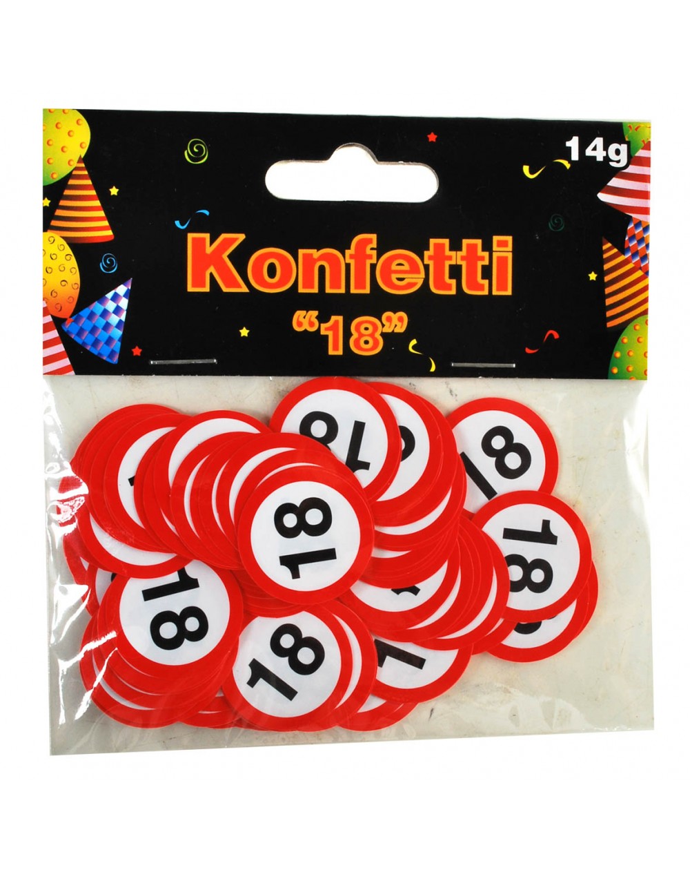 Tischkonfetti ,, 18,,