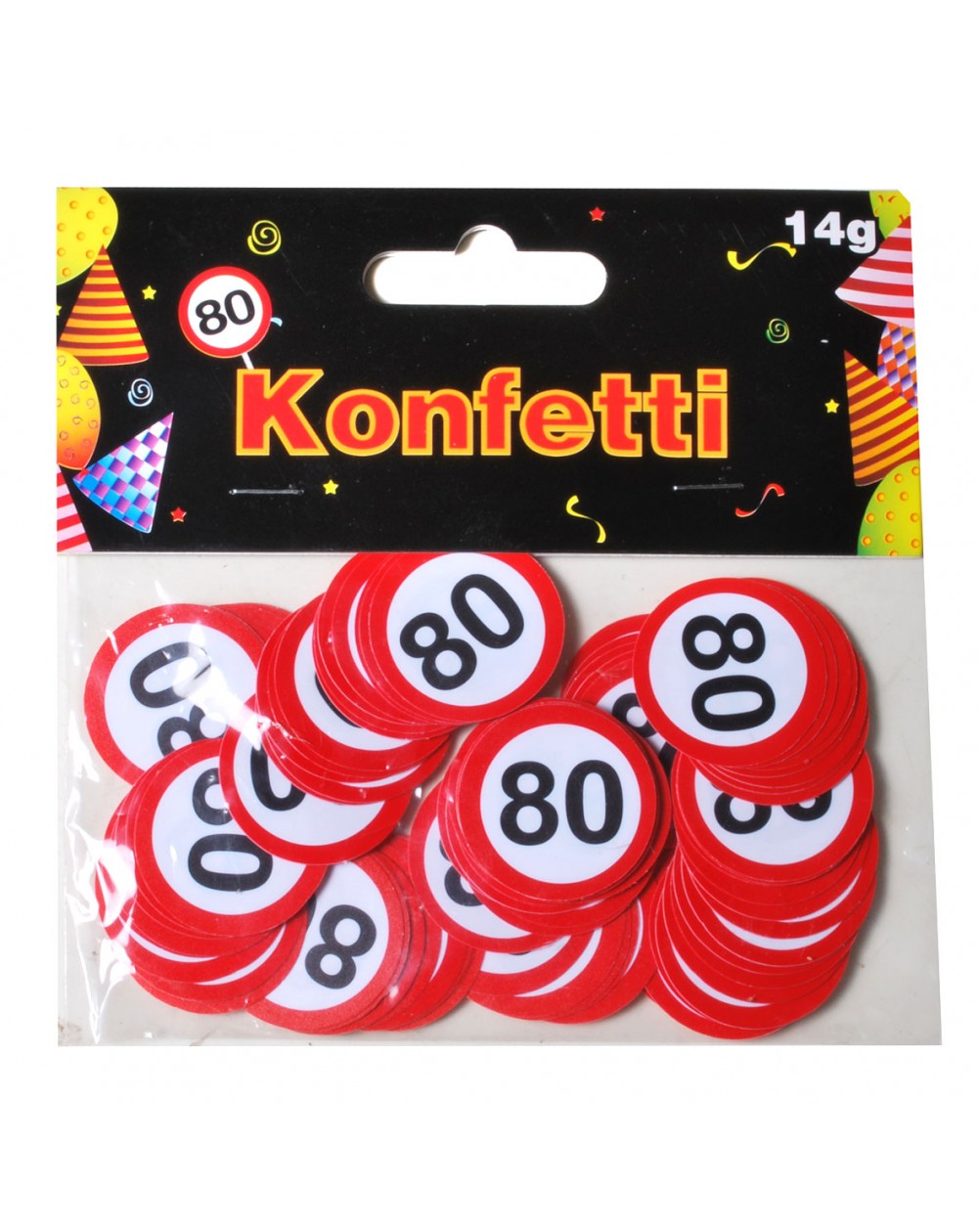 Tischkonfetti ,, 80,,