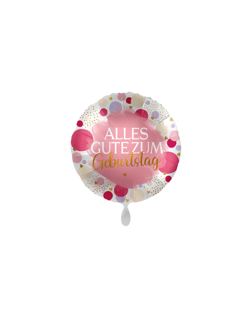 Geschenkballon Alles Gute zum Geburtstag Pink 45cm