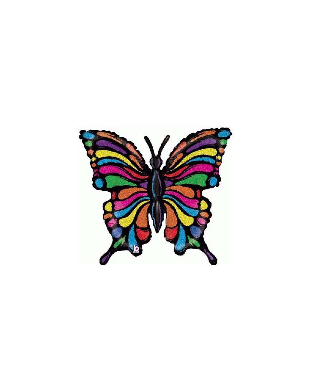 Geschenkballon Schmetterling 80cm