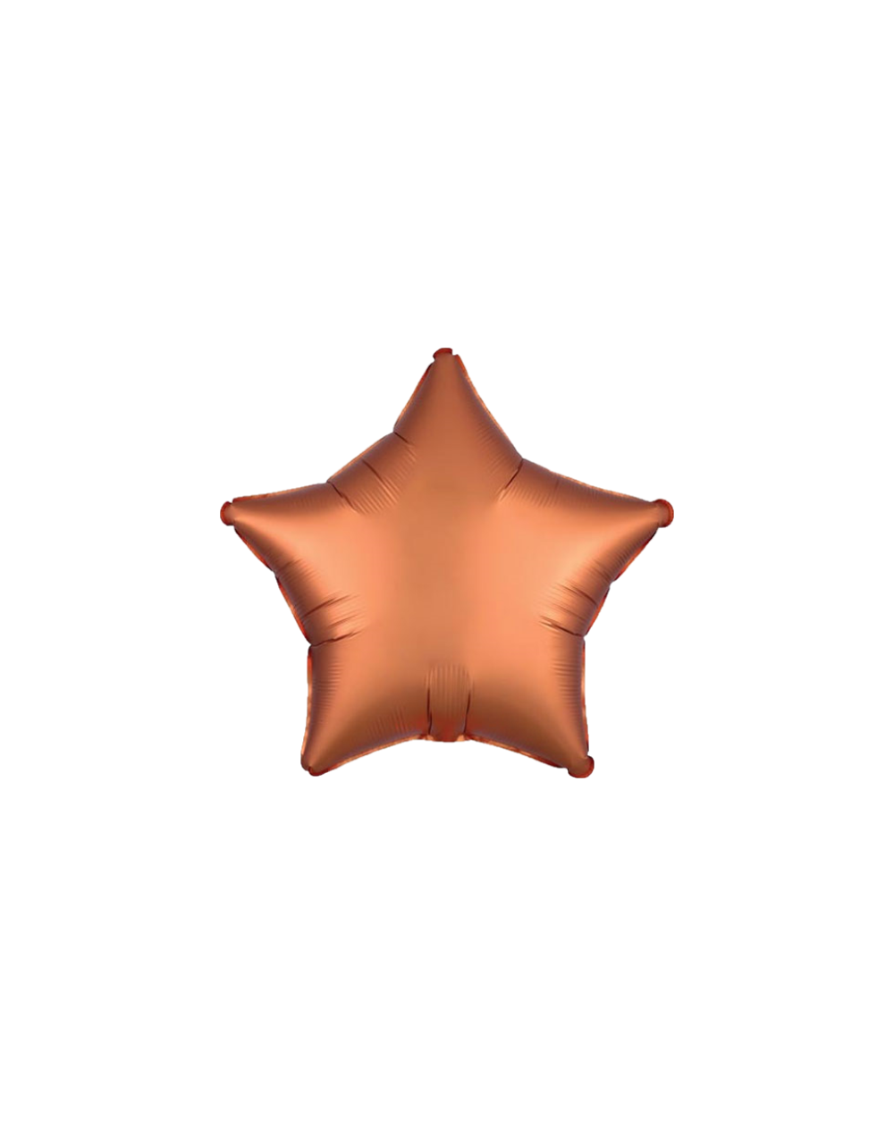 Geschenkballon Stern Satin 45cm