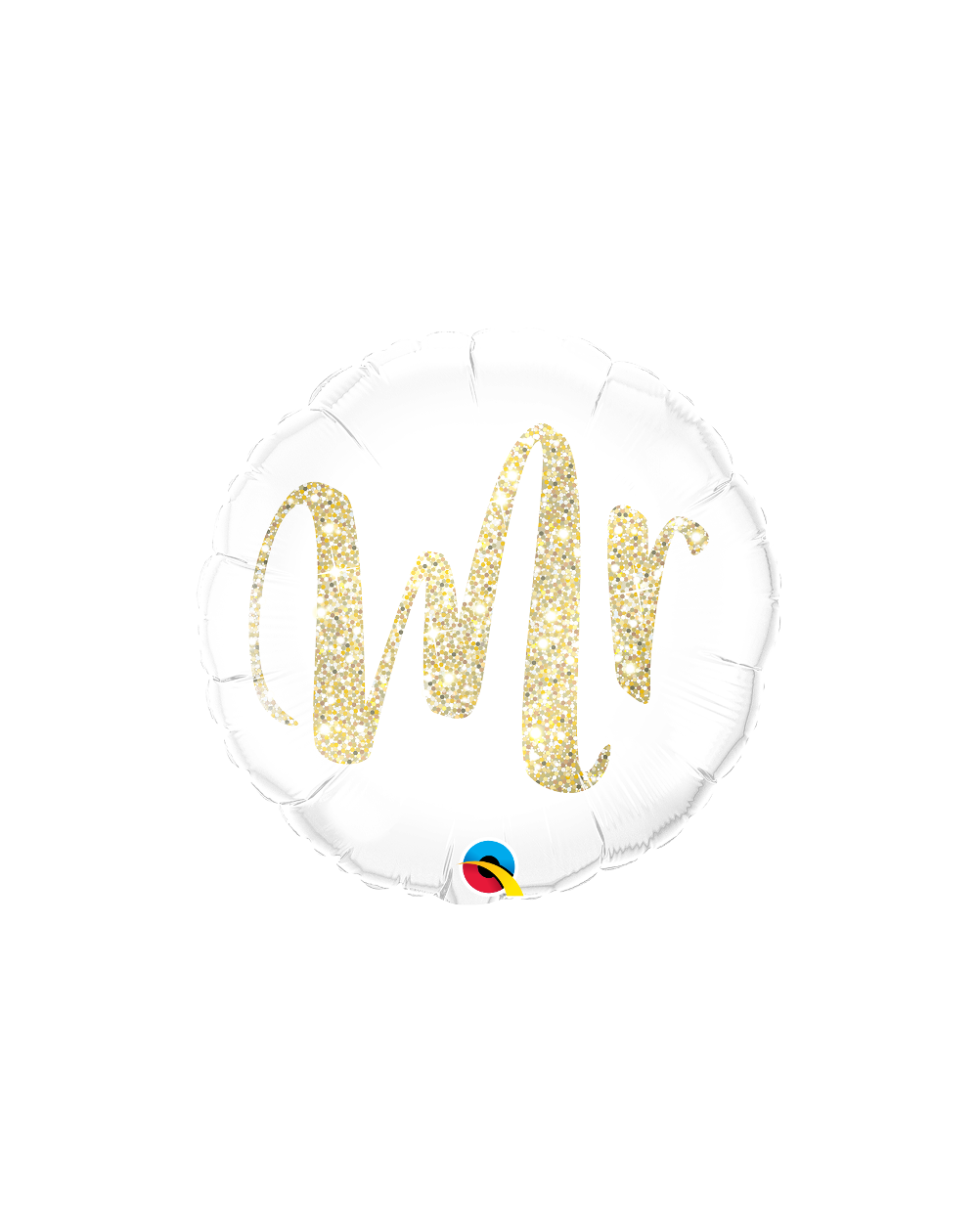 Geschenkballon Mr. Glitter Gold 45cm