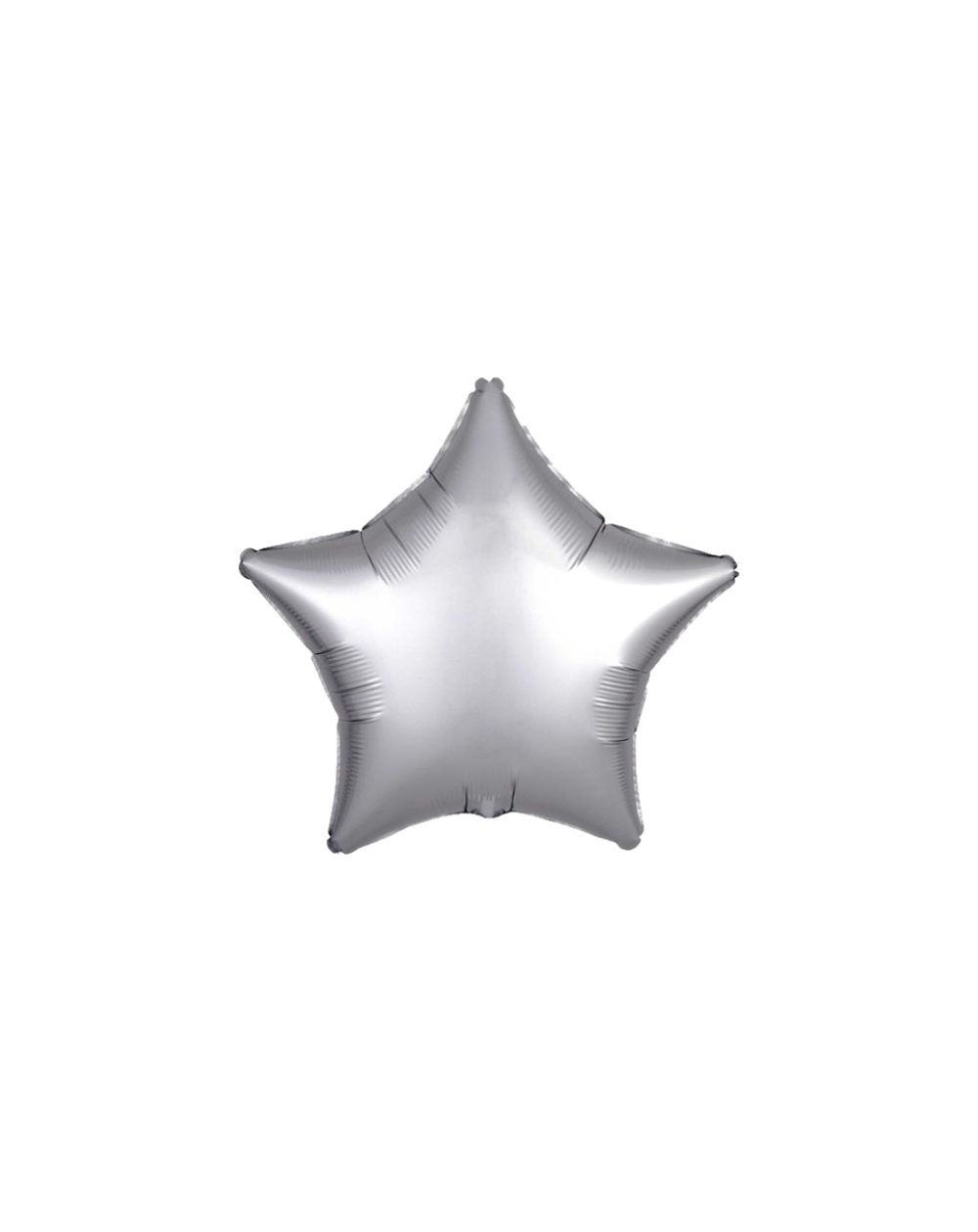 Geschenkballon Stern Satin 45cm
